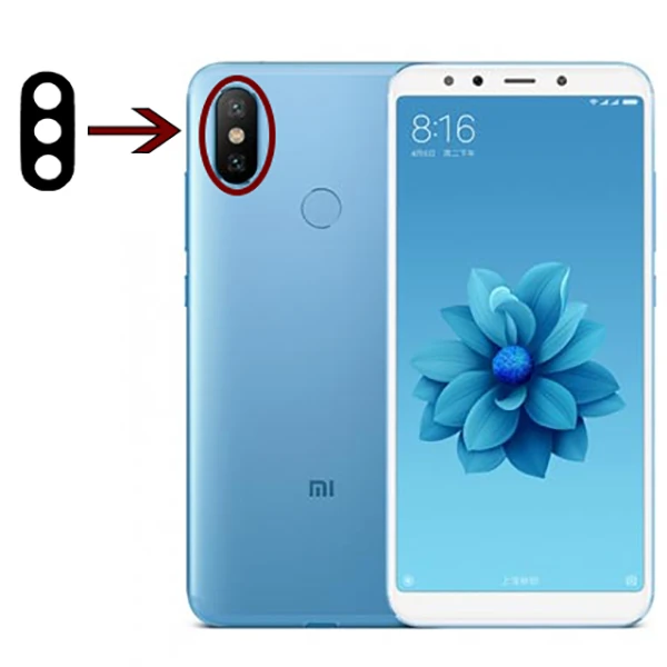Xiaomi Mi 6X A2 Arka Kamera Lens Cam-(1903)