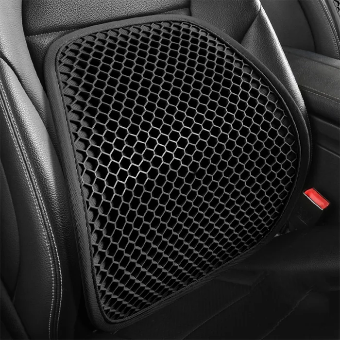 ALLY Jel Destekli Ortopedik Bel Sırt Minderi | Araç, Ofis ve Ev Koltukları İçin Ergonomik Bel Sırt Destek Minderi-(5775)