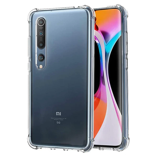 Ally Xiaomi Mi 10/10 Pro Anti-Drop Darbe Emici Silikon Kılıf-(1903)
