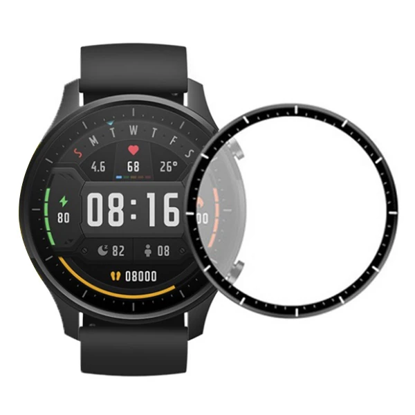 Xiaomi Watch Color 3D Full Kavisli PMMA Cam Ekran Koruyucu-(1903)