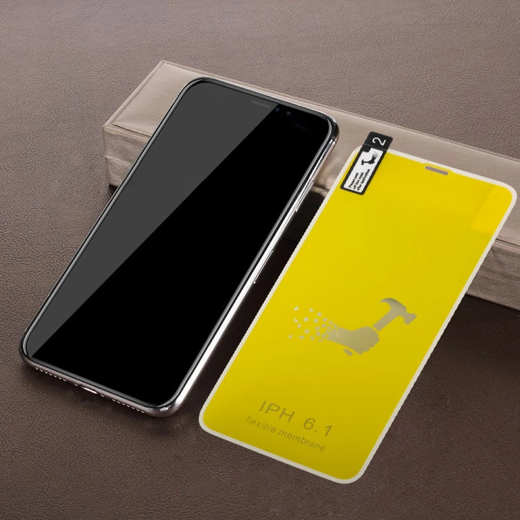 İphone 11 Pro Max,İphone Xs Max 6.5 Nano Tpu Full Kaplama Ekran Koruyucu-(1903)