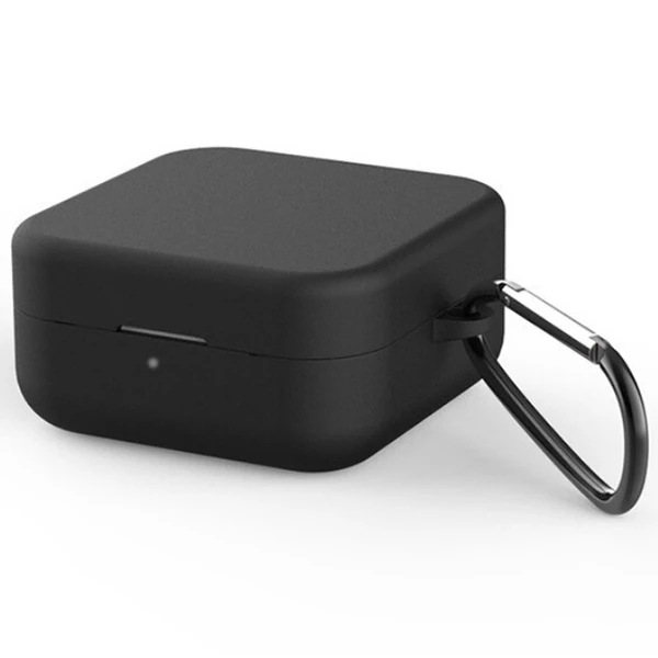 Ally Xiaomi Air 2 SE Bluetooth Kulaklık İçin Silikon Kılıf+Anahtarlık-(1903)