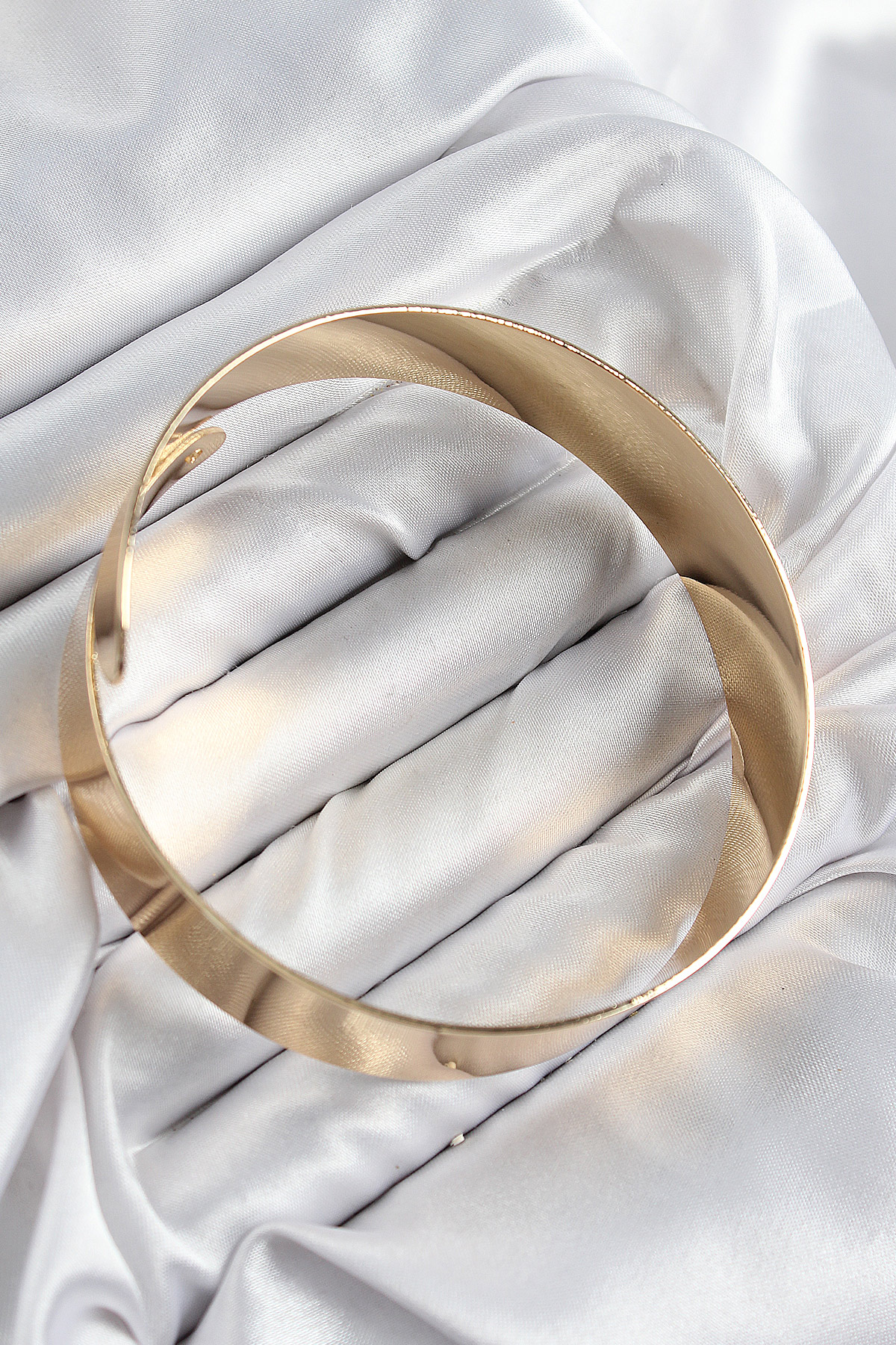 Pirinç Sarmal Model Gold Renk Pazu Bileklik 5886