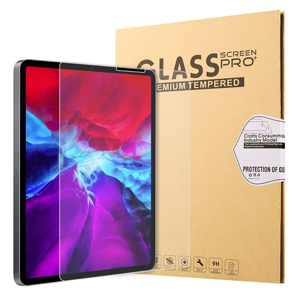 İPad Pro 12.9 2021-2020-2018 Tempered Cam Ekran Koruyucu-(1903)