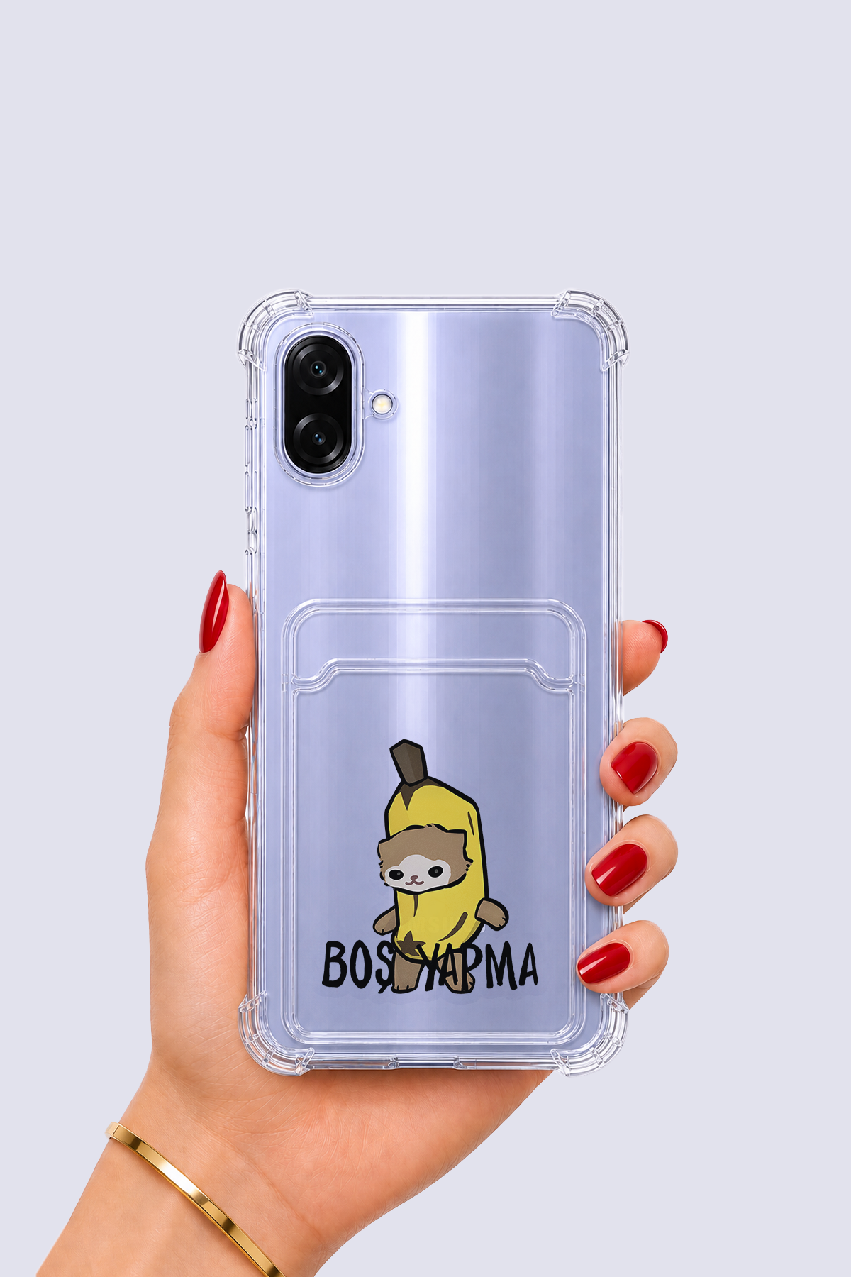 Samsung Galaxy A07 Kartlıklı Boş Yapma Desenli Kılıf