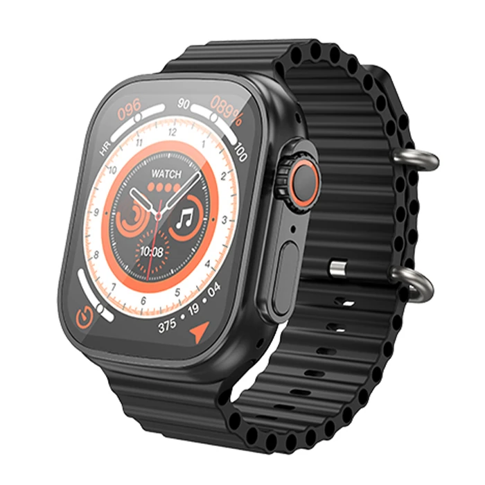 HOCO Y12 Ultra Watch Sesli Görüşme IP67 Su Geçirmez Sport Akıllı Saat-(1903)