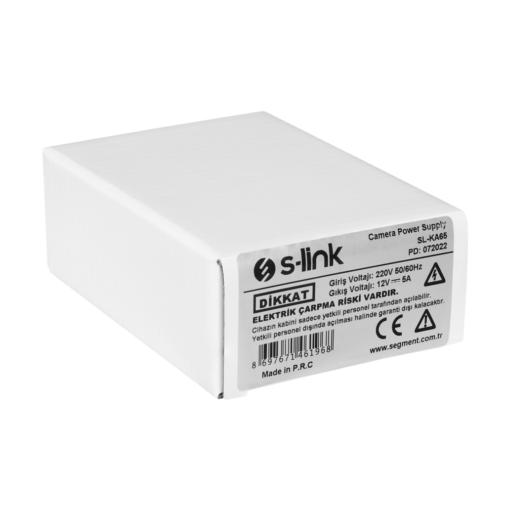 S-LINK SL-KA65 12V 5A Switch Mode DC ADAPTÖR(1923) 5