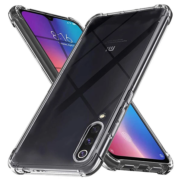 Xiaomi Mi 9 Pro 5G Anti-Drop Darbe Emici Silikon Kılıf-(1903)