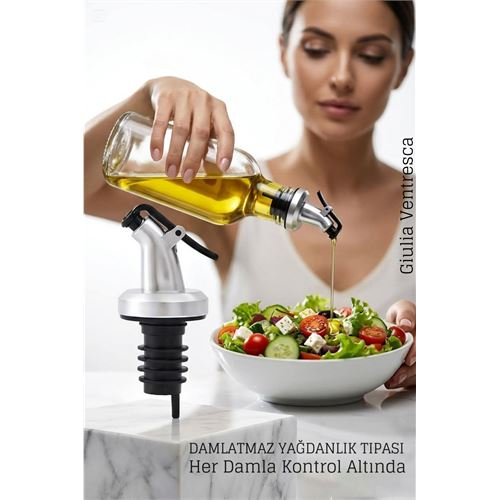 Damlatmaz Yağdanlık Tıpası - Yağ Şişe Tıpası 