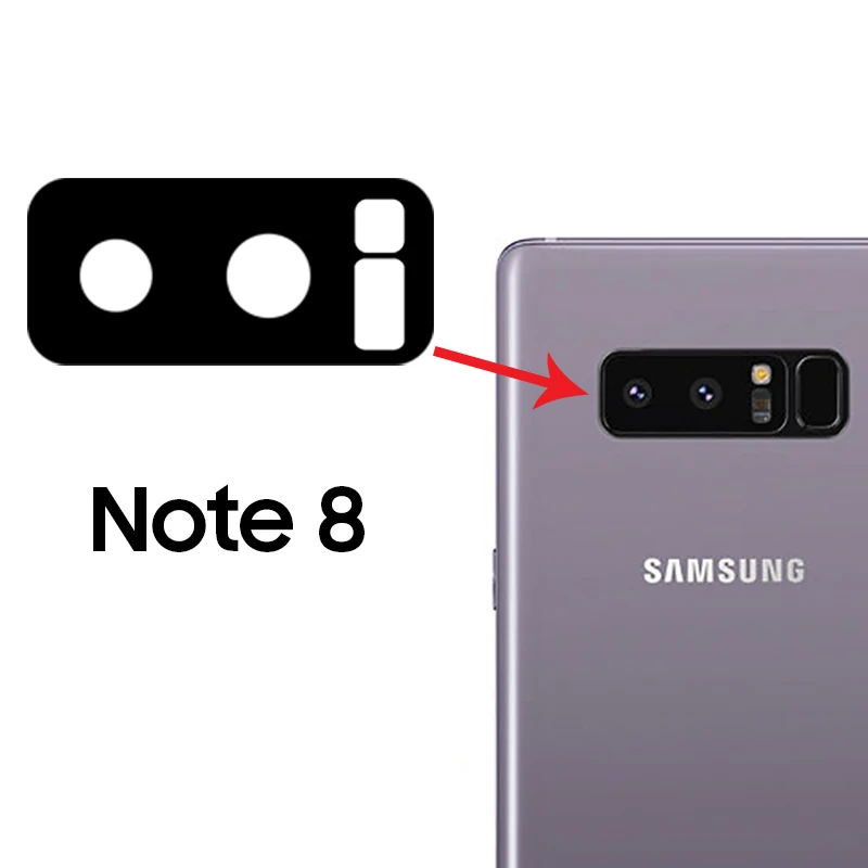 Samsung Galaxy Note 8 İçin Kamera Lens Kapak-(1903)