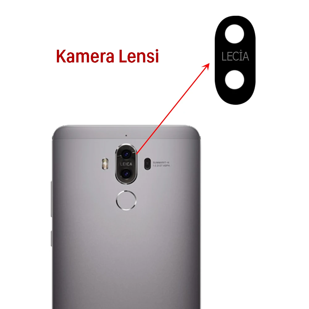 Huawei Mate 9  Kamera Lens Kapak-(1903)