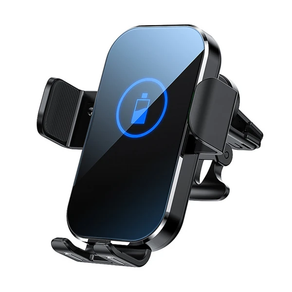 ALLY X10 15W Hızlı Şarjlı Otomatik Araç İçi Havalandırma Telefon Tutucu-(1903)