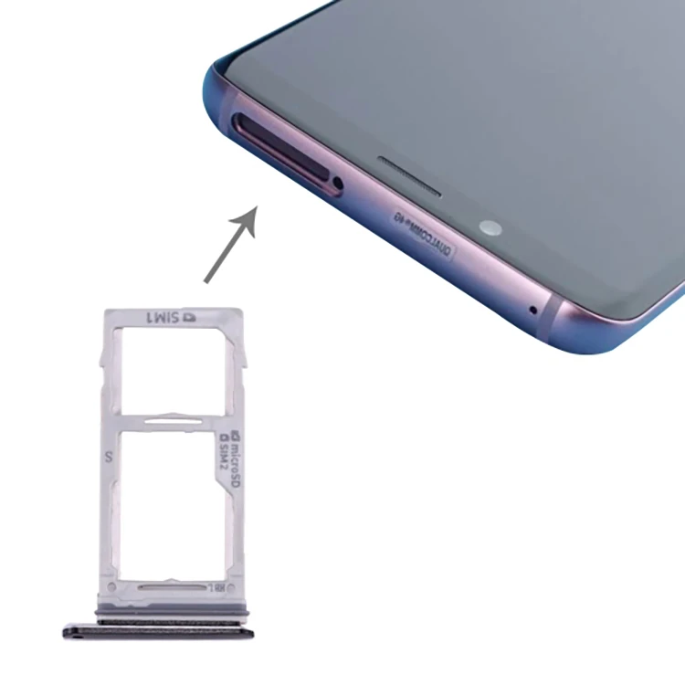 Ally Samsung Galaxy S9,S9+ Plus İçin Sim Hafıza Kart Kapağı Tutucu-(1903)