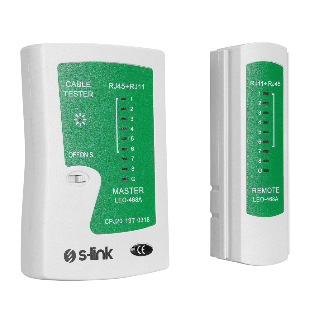 S-LINK SL-468 RJ45 ve RJ11 Tester Kablo Test Cihazı(1923) 3