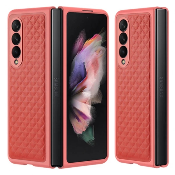 Dux Ducis Venice Series Samsung Galaxy Z Fold4 5G için Premium Deri Kılıf-(1903)