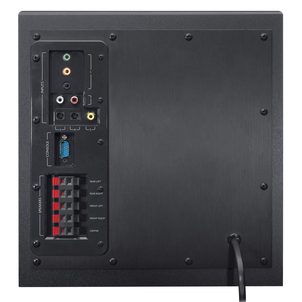 LOGITECH 980-000468 Z906 500W 5+1 Surround Uzaktan Kumandalı Ses Sistemi (Siyah)(1923) 4