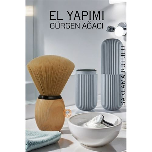 HSNET Tıraş Fırçası Apollo El Yapımı ve Kutulu 