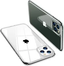 GOR İPhone 11 Pro 5.8 inch (2019) Kamera Korumalı Şaffad Silikon Kılıf-(1903)