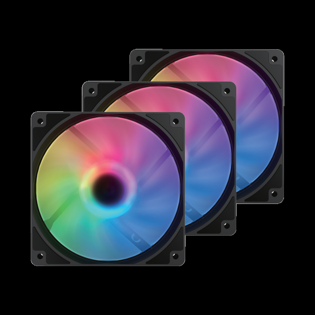 VENTO VF1200FC 120mm ARGB Kasa Fanı 3-lü Paket(1923)