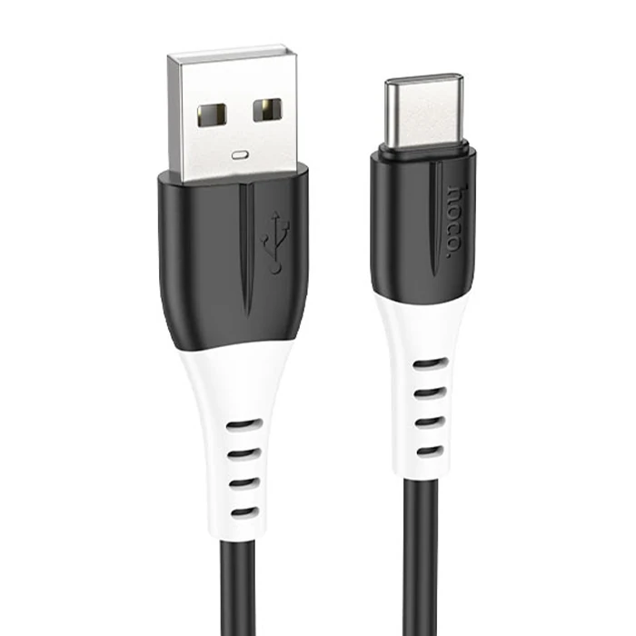 HOCO X82 Type-C to USB 3A Hızlı Silikon Data ve Şarj Kablosu-(1903)