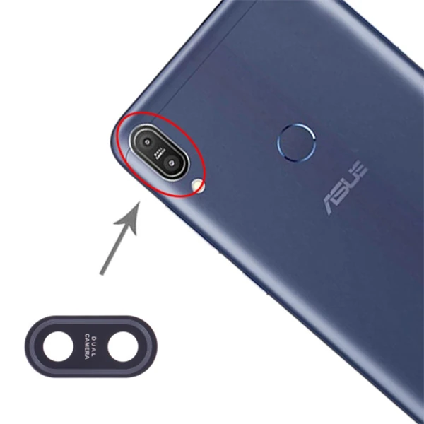 Asus Zenfone Max Pro M1 ZB601KL ZB602KL ZB555KL Arka Kamera Lens-(1903)