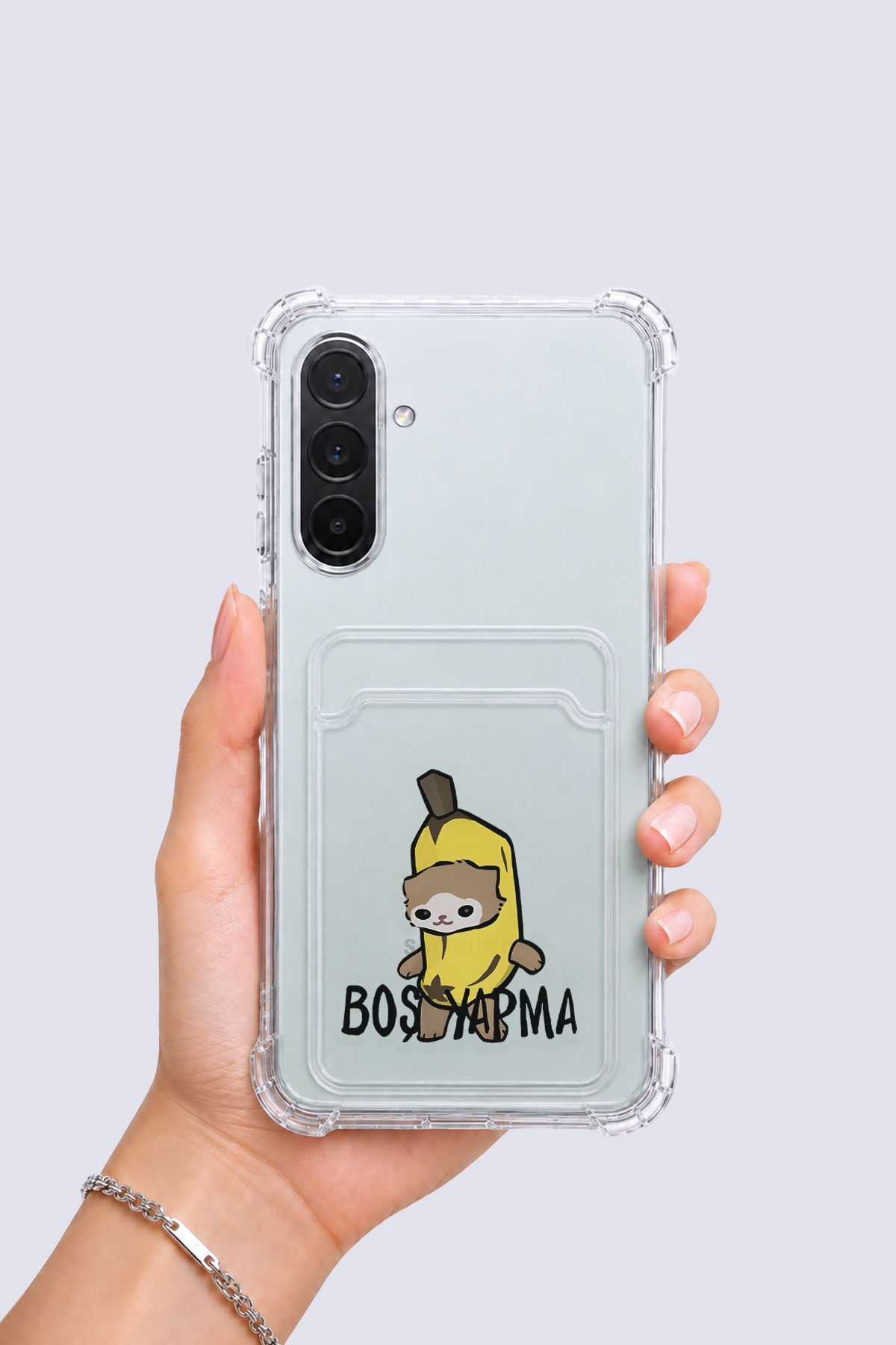 Samsung Galaxy A56 Kartlıklı Boş Yapma Desenli Kılıf
