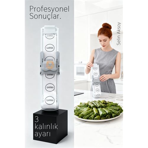 Ultra Pratik Yaprak Sarma Makinesi – Şef Dokunuşuyla Kusursuz ve Eşit Sarımlar 