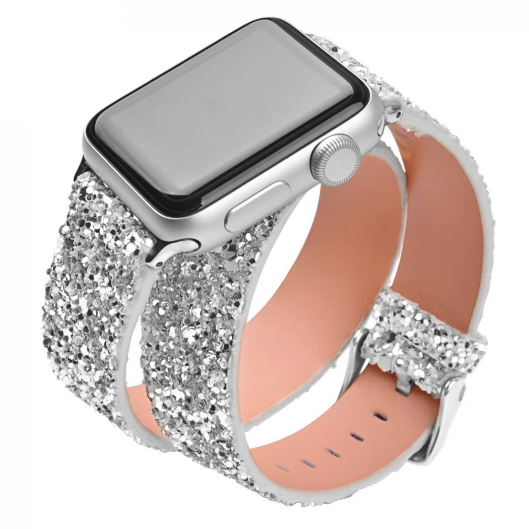 Ally Apple Watch 7-8 41mm 6-5-4 40mm Sim İşlemeli Kayış Kordon 3-2-1 38mm-(1903)