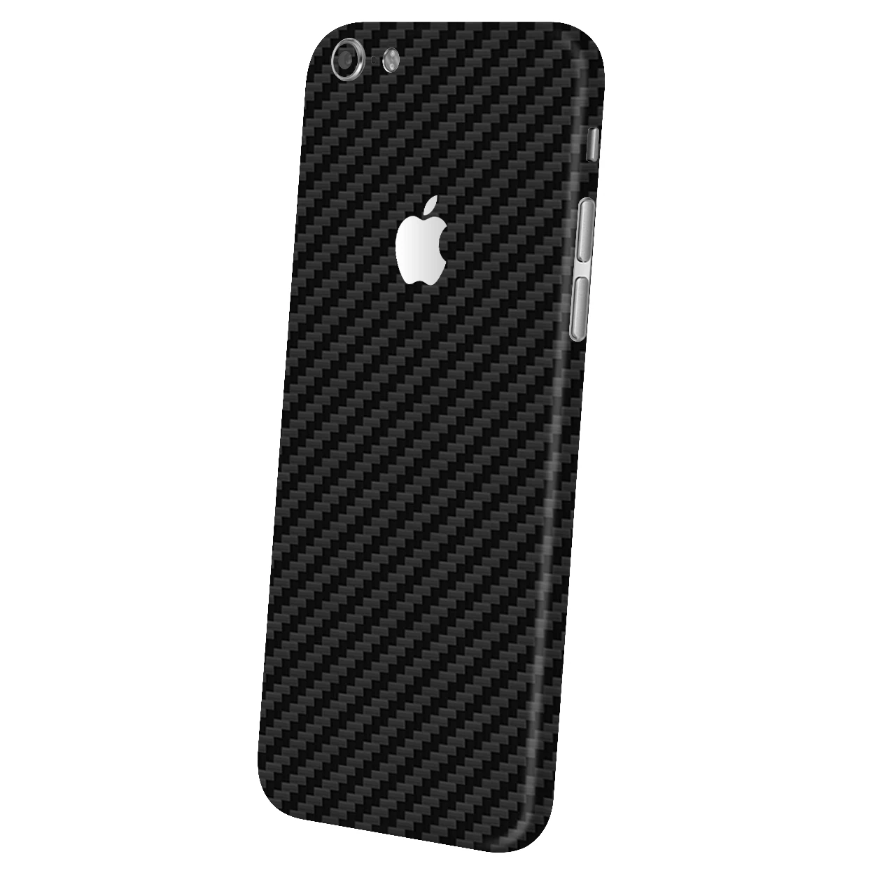 İphone 6 Plus,6s Plus Parlak Karbon Fiber Telefon Kaplaması Arka Sticker-(1903)