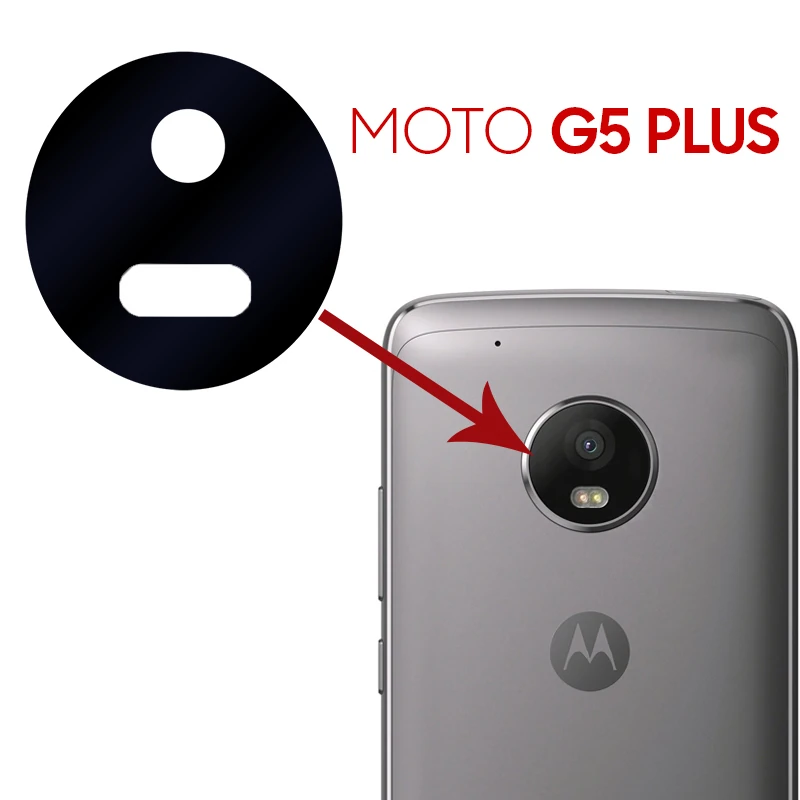 Motorola Moto G5 Plus  Kamera Lens Kapak-(1903)