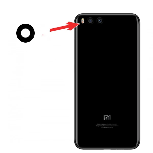 Xiaomi Mi6 Arka Kamera Lens-(1903)