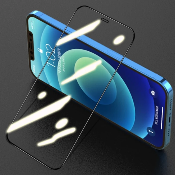 ALLY İPhone 12 Pro Max 5D Kavisli Full Tempered Cam Ekran Koruyucu-(1903)