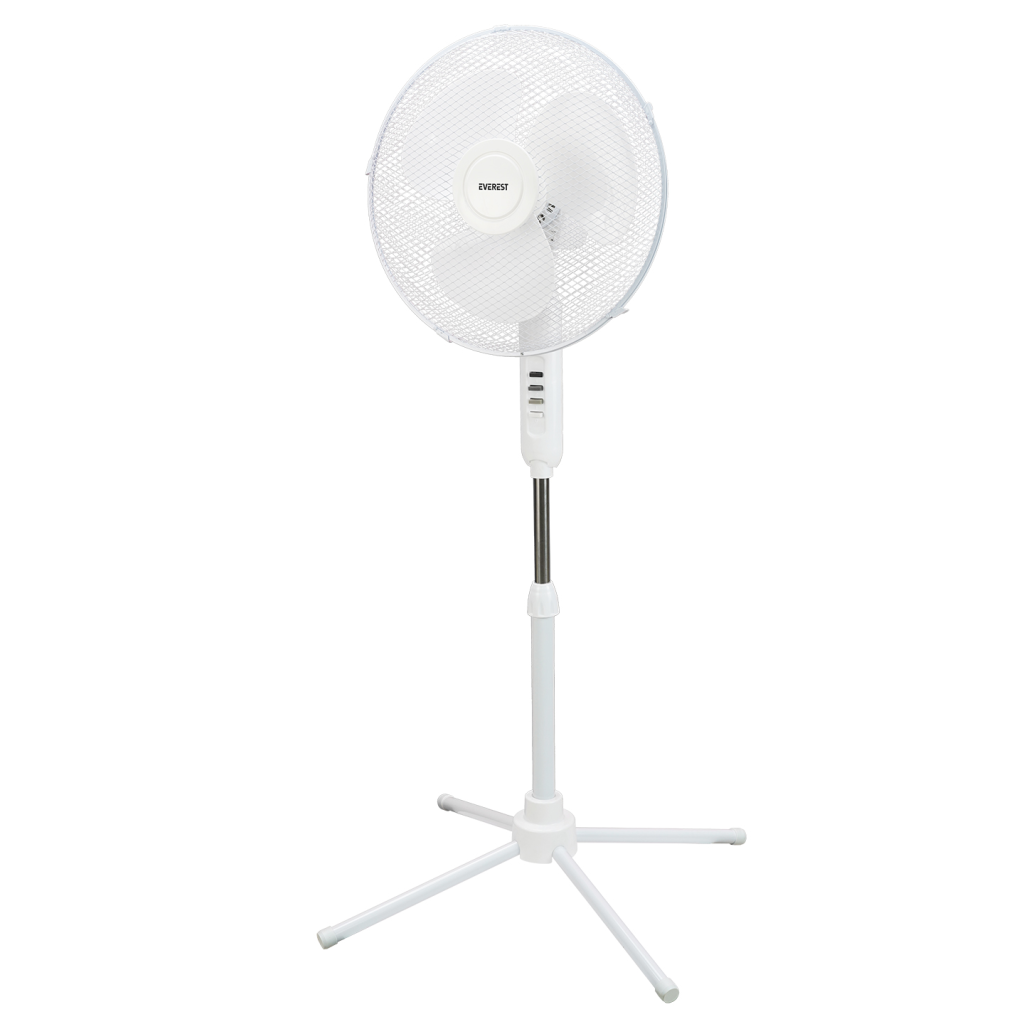 EVEREST FAN10 BEYAZ EcoWind 3 Kademeli Hız 40cm 3 Kanat Pervane ve Çerçeve 45W Otomatik Salınım Yükseklik Ayarlı Vantilatör(1923) 3