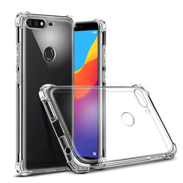 Huawei Y6 2018 Anti-Drop Darbe Emici Silikon Kılıf-(1903)