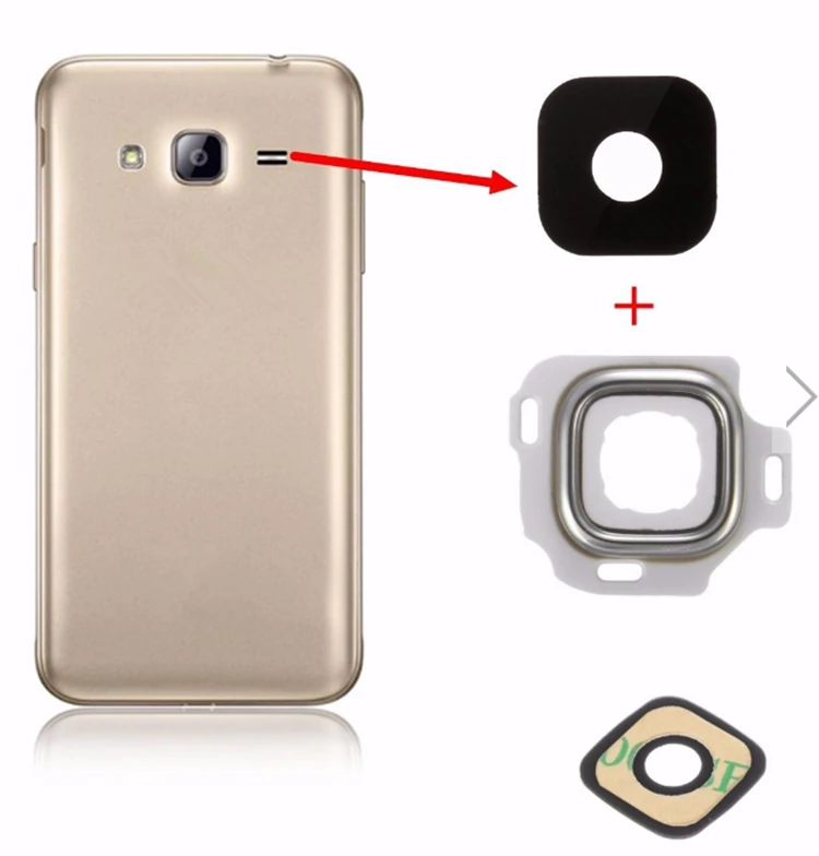 Ally Samsung Galaxy J3 J320 (2016) İçin Kamera Lens Full-(1903)
