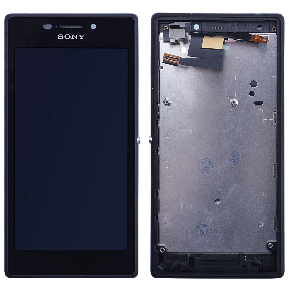 Sony Xperia M2 Lcd Ekran Dokunmatik Touch Çıtalı-(1903)