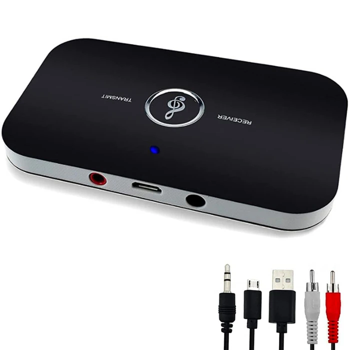 Ally 2in1 Kablosuz Bluetooth 5.0 Ses Alıcı Verici Receiver Transmitter Adaptör-(1903)