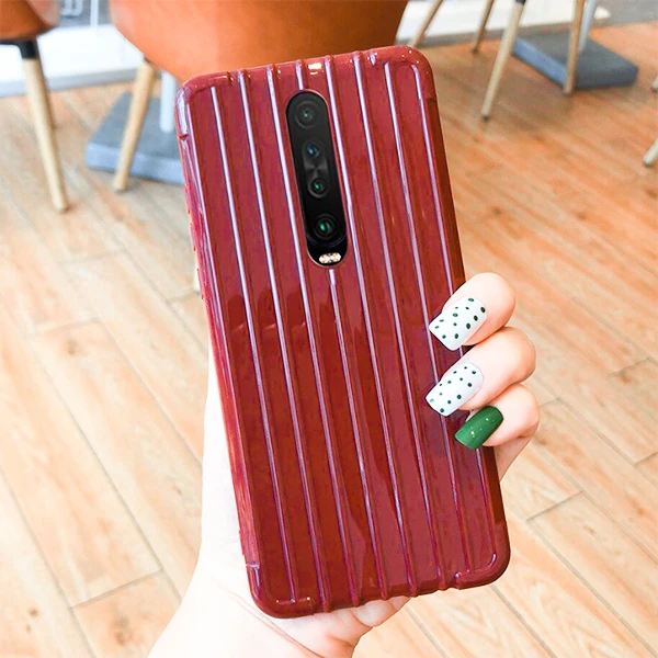 Xiaomi Redmi K30 Trunk Lines ince Soft Silikon Kılıf-(1903)