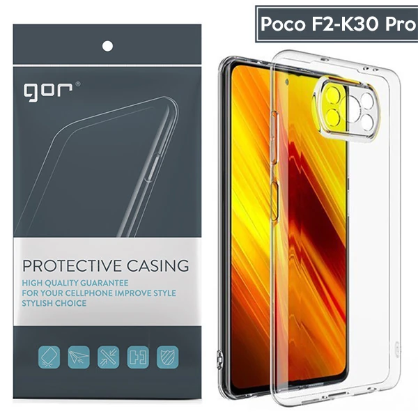 GOR Xiaomi Poco X3  Şeffaf Kamera Korumalı Ultra Slim Tpu Kılıf-(1903)