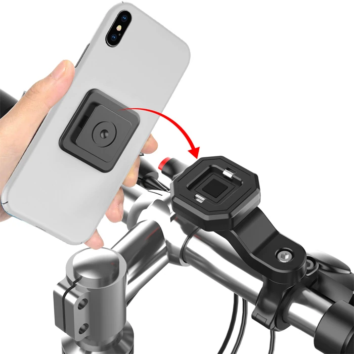 Ally 146A 360 Derece Dönebilen Bisiklet Gidonu Telefon Tutucu Stand-(1903)