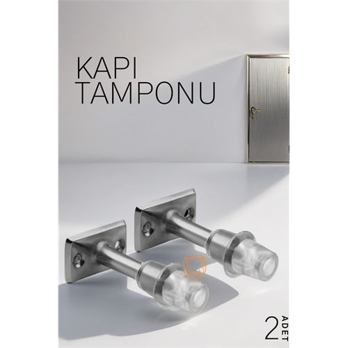 HSNET Kapı Tamponu Fratelli Design KROM 2 ADET 