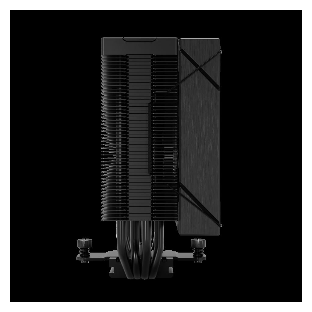 GAMDIAS BOREAS E2-410 Black Edition 120mm CPU Kule Tipi Hava Soğutma Doğrudan Temas Teknolojisine Sahip 4 adet Gelişmiş Bakır Isı Borusu (AMD AM4-AM5 ve INTEL Tüm işlemciler ile uyumlu)(1923) 3