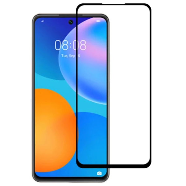 Huawei P Smart 2021 Full Glue Tempered Cam Ekran Koruyucu-(1903)