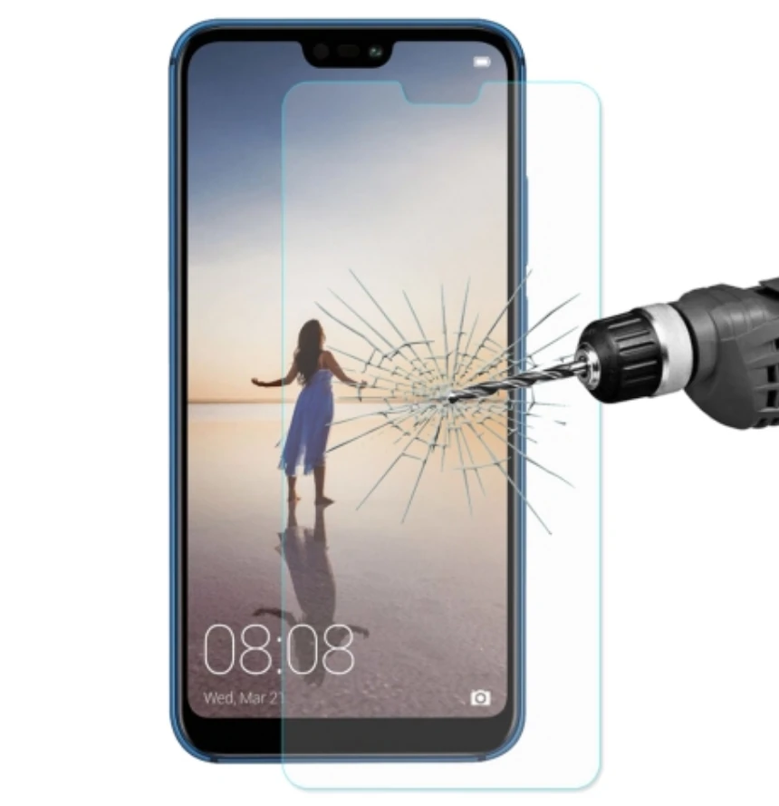 Huawei P20 Lite,Nova 3e Kırılmaz Tempered Cam Ekran Koruyucu-(1903)