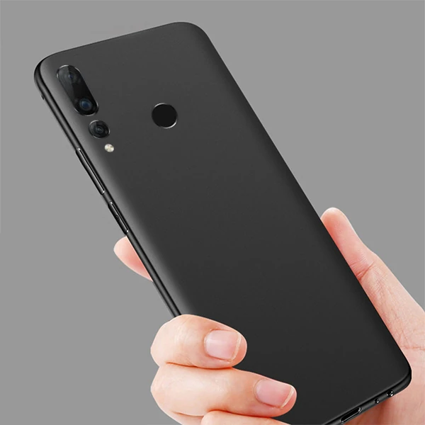 Huawei Nova 4 Kamera Korumalı Fit Silikon Kılıf-(1903)