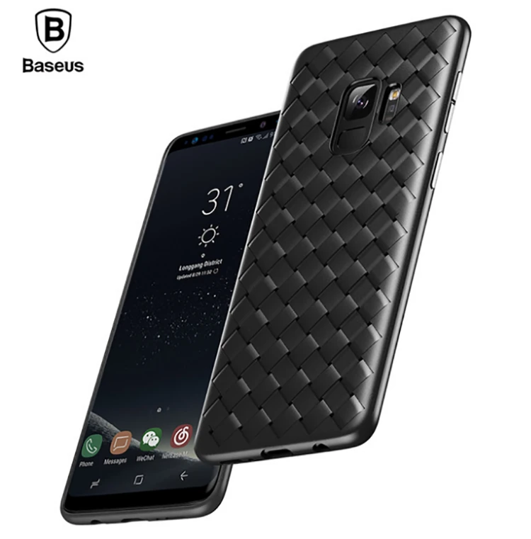 Baseus Galaxy S9 Ultra Slim Bv Wieving Lux Silikon Kılıf-(1903)