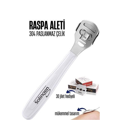 HSNET Raspa Aleti 30 Jilet Yedekli Solingen Profesyonel 