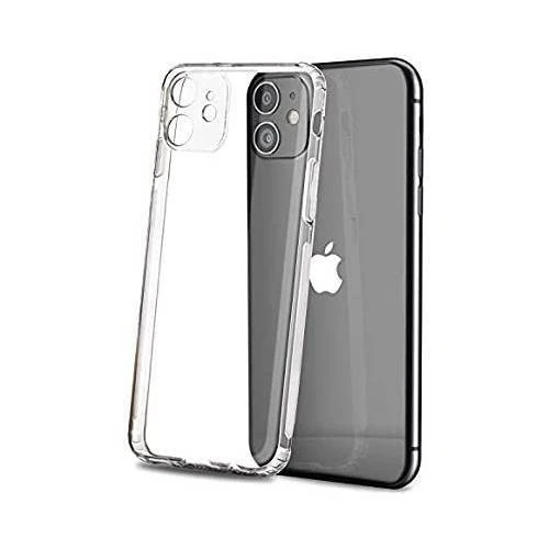 GOR İPhone 12 Mini 5.4 inch Kılıf Kamera Korumalı Şeffaf Silikon Kılıf-(1903)