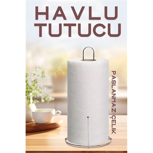 HSNET Kağıt Havlu Tutucu Paslanmaz Çelik  