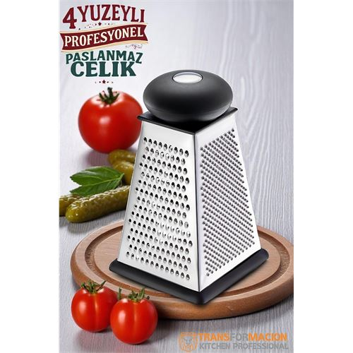 HSNET El Rendesi 4 Taraflı Profesyonel 304 Paslanmaz Çelik 